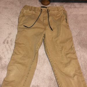 American Eagle khaki joggers